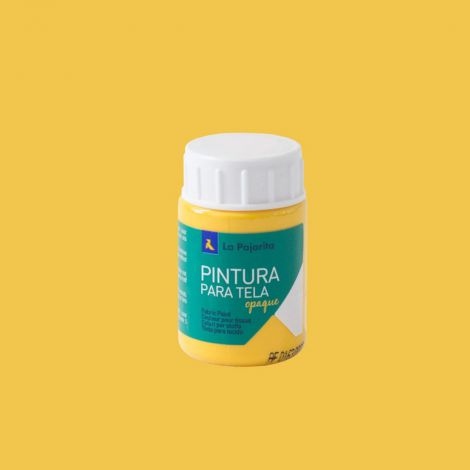 Farba do tkanin ciemnych La Pajarita 35ml, Żółta